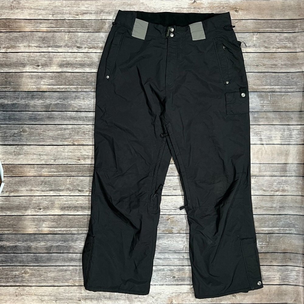 Grenade Fatigue Project Snowboard Ski Pants Lined Medium Black Mens Lined